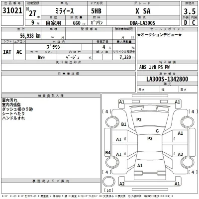 Daihatsu MIRA E S