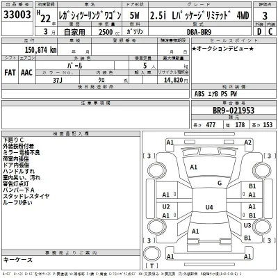 Subaru LEGACY