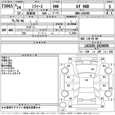 Daihatsu MIRA E S