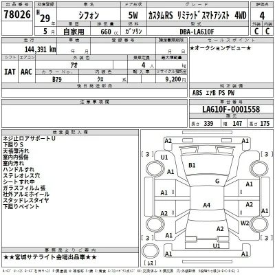Subaru CHIFFON