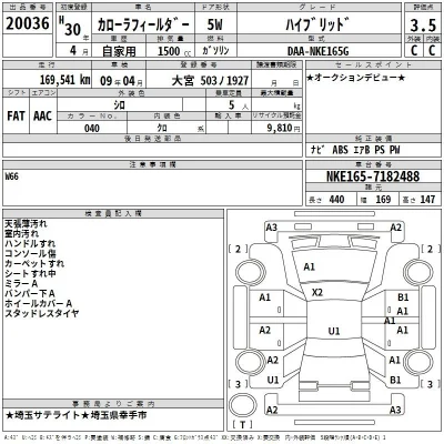 Toyota Corolla Fielder