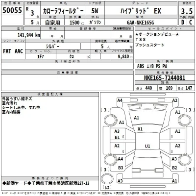 Toyota Corolla Fielder