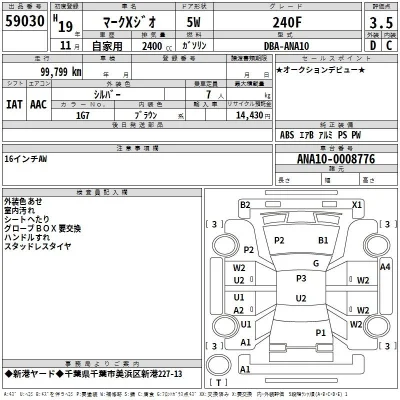 Toyota Mark X Zio