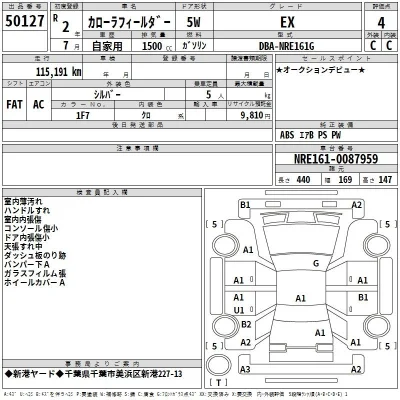 Toyota Corolla Fielder
