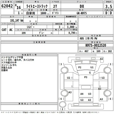Toyota Lite Ace Truck