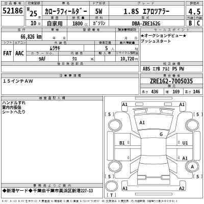 Toyota Corolla Fielder