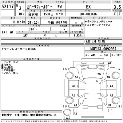Toyota Corolla Fielder