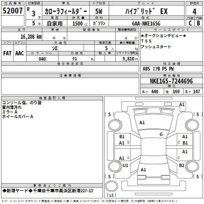 Toyota Corolla Fielder
