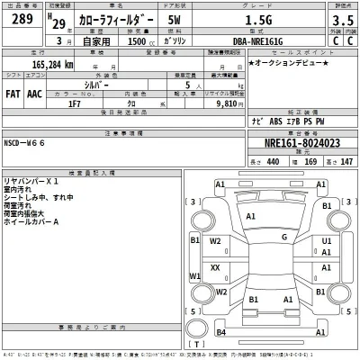 Toyota Corolla Fielder