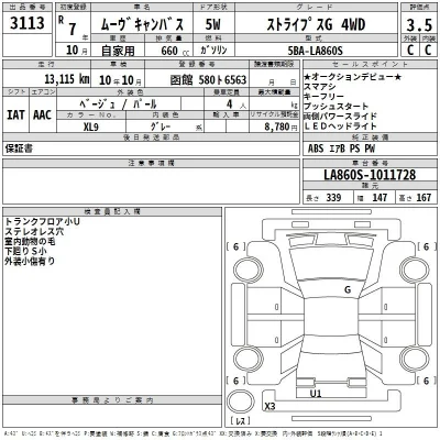 Daihatsu MOVE CANBUS