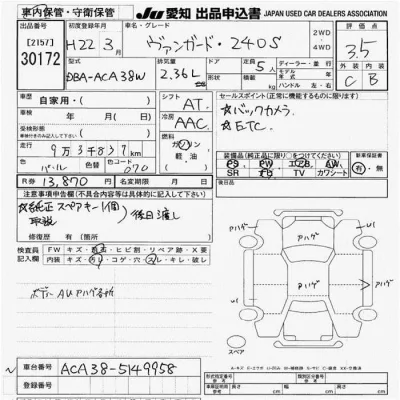 Toyota Vanguard