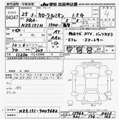 Toyota Corolla Rumion