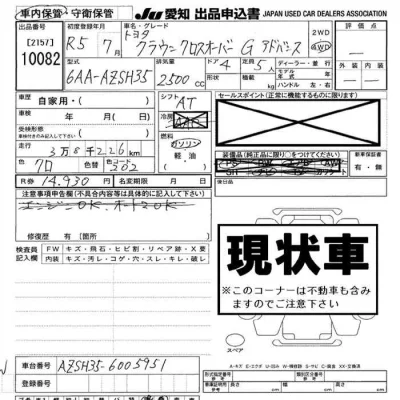 Toyota Crown Crossover