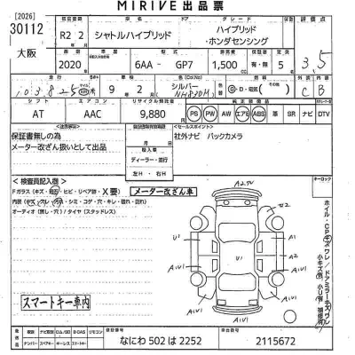 Honda SHUTTLE
