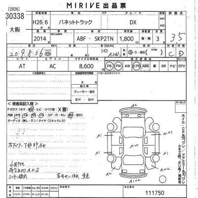 Nissan VANETTE TRUCK