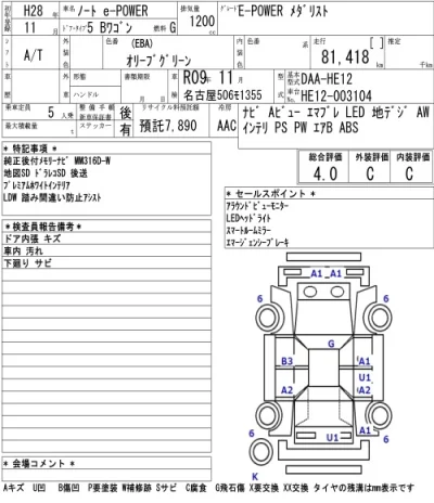 Nissan NOTE