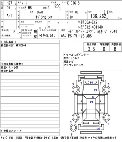 Nissan NOTE