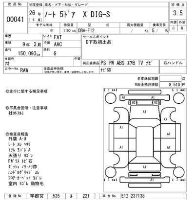 Nissan NOTE