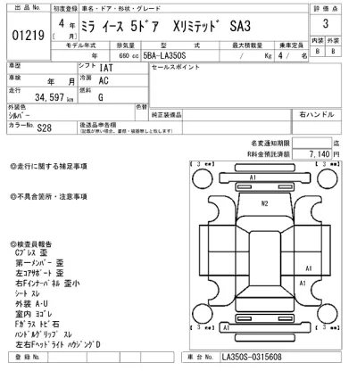 Daihatsu MIRA E S
