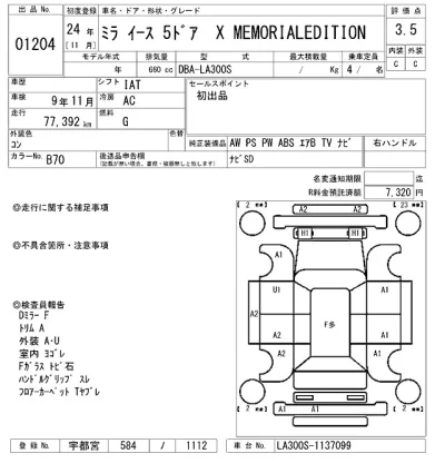 Daihatsu MIRA E S