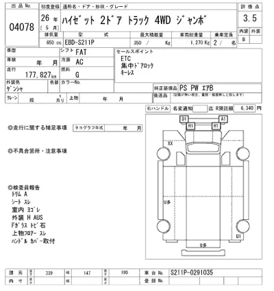 Daihatsu HIJET TRUCK