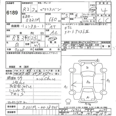 Toyota Pixis Van