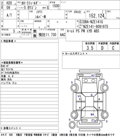 Toyota Corolla Fielder
