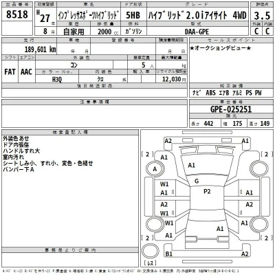 Subaru IMPREZA