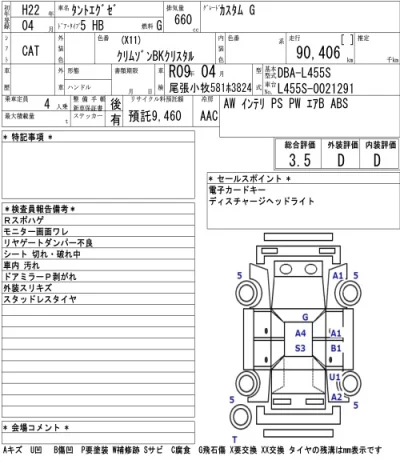 Daihatsu TANTO EXE