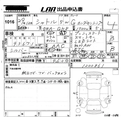 Honda SHUTTLE
