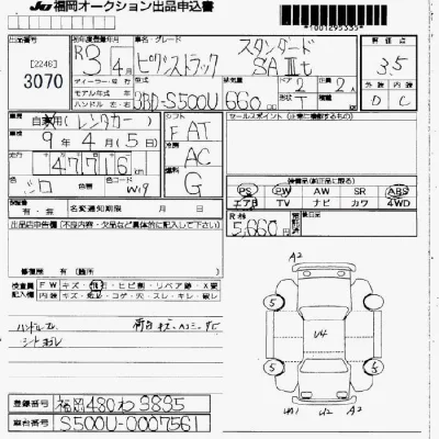 Toyota Pixis Truck