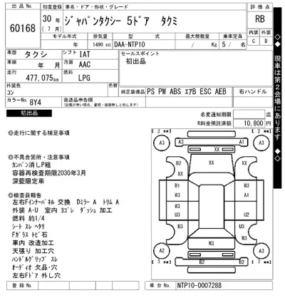 Toyota JPN Taxi