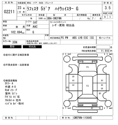 Nissan LAFESTA