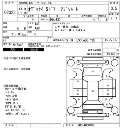 Honda ODYSSEY