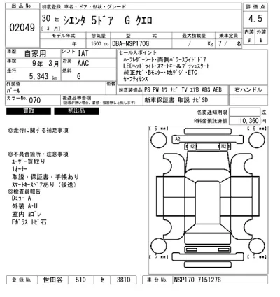 Toyota Sienta