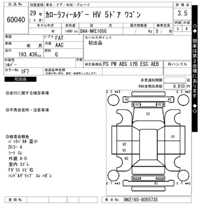 Toyota Corolla Fielder