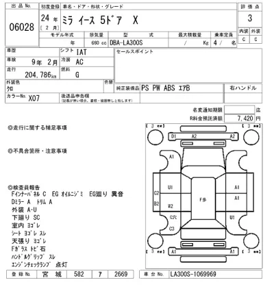 Daihatsu MIRA E S