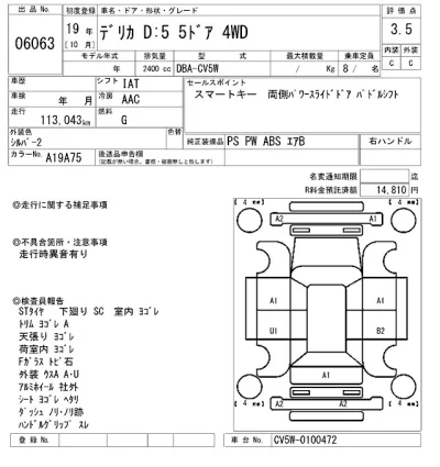 Mitsubishi DELICA D5