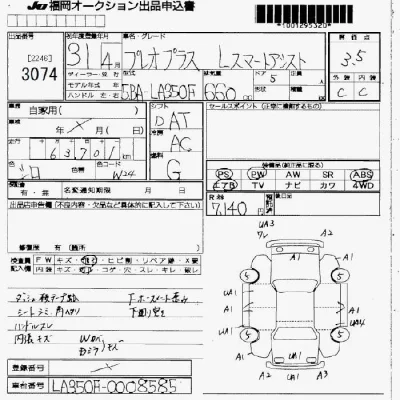 Subaru PLEO PLUS