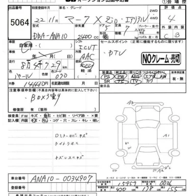 Toyota Mark X Zio