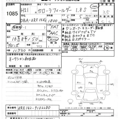 Toyota Corolla Fielder
