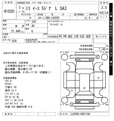 Daihatsu MIRA E S