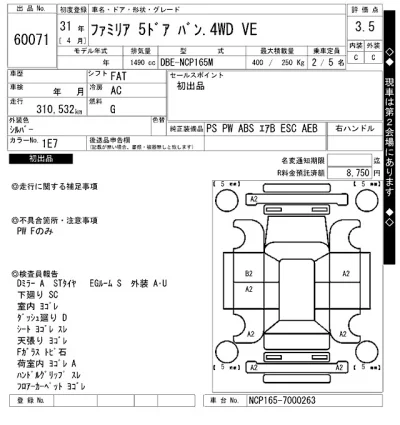 Mazda FAMILIA VAN