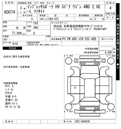 Subaru IMPREZA