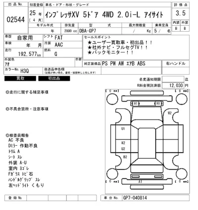 Subaru IMPREZA