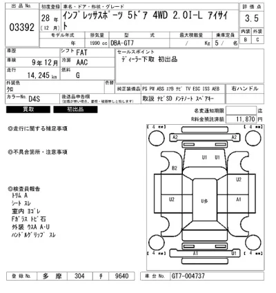 Subaru IMPREZA
