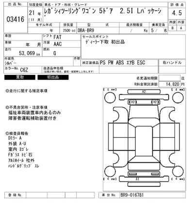 Subaru LEGACY