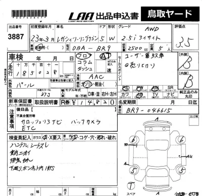Subaru LEGACY