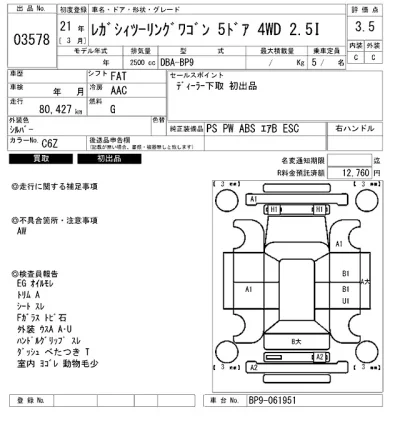 Subaru LEGACY