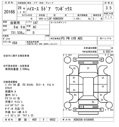 Toyota HiAce Van